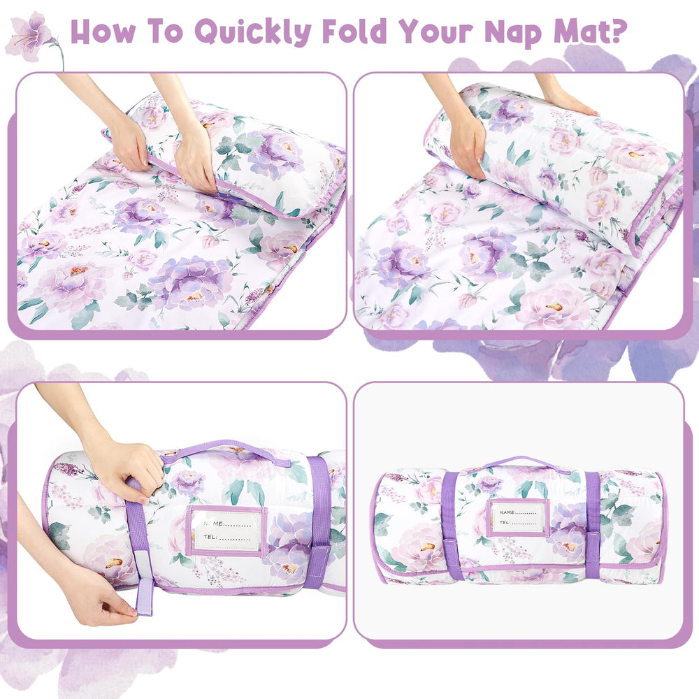 HNHUAMING nap mat is machine washable for quick upkeep