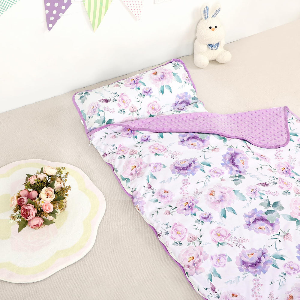 HNHUAMING nap mat size 20x45 inches fits growing toddlers