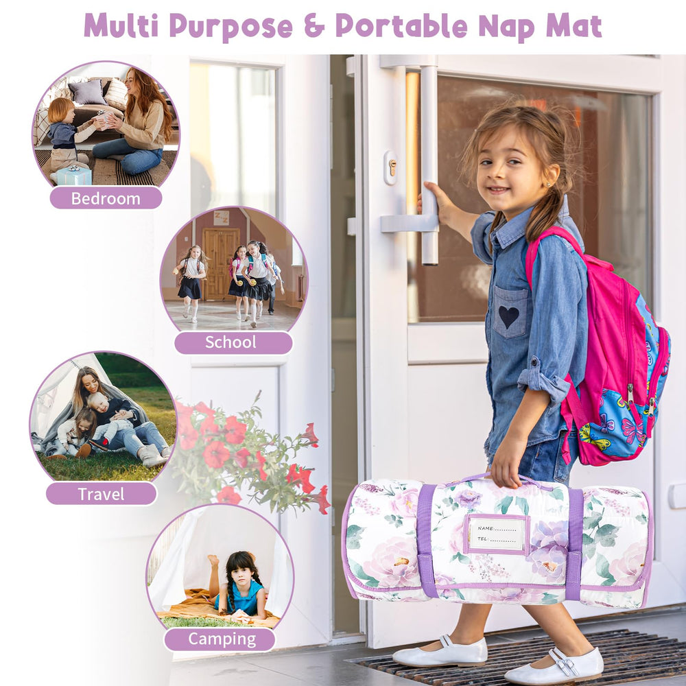 HNHUAMING nap mat features built-in name tag for easy identification