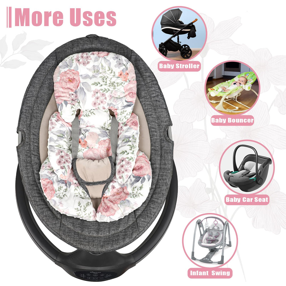 HNHUAMING universal-fit insert works with car seats, strollers, swings