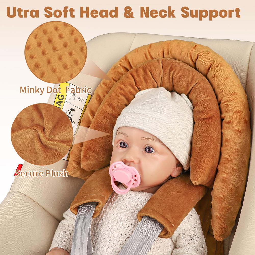 HNHUAMING fits car seats, strollers, swings, bouncers for versatile travel.