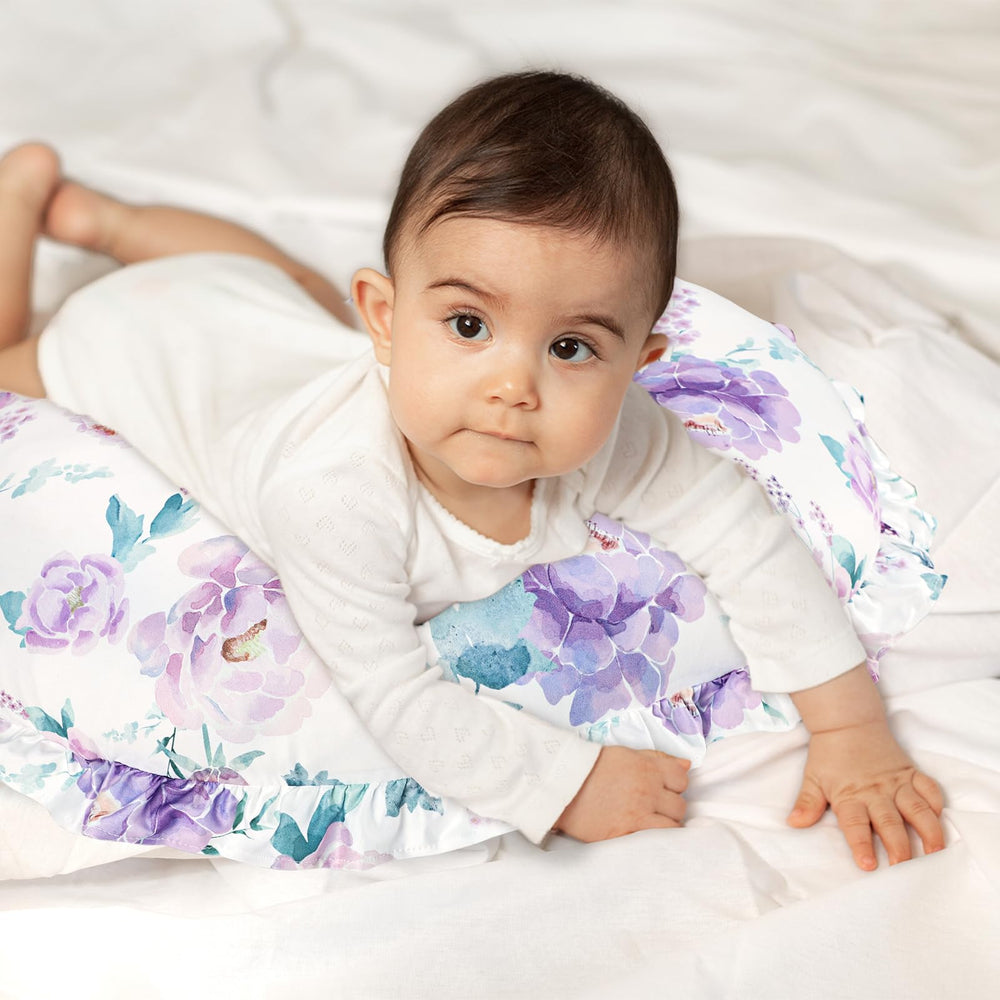 HNHUAMING nursing pillow cover nursery-style design enhances cozy feeding spaces