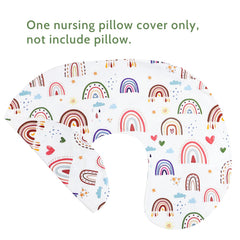 HNHUAMING Rainbow World Pattern Design for unisex versatile nursery decor
