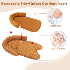 HNHUAMING two-straps pads detail demonstrates shoulder protection from seat belt chafing.