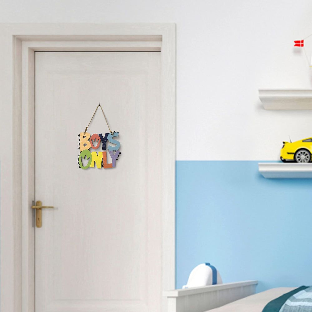 HnJOY MDF wood wall sign with durable finish for long-lasting decor.