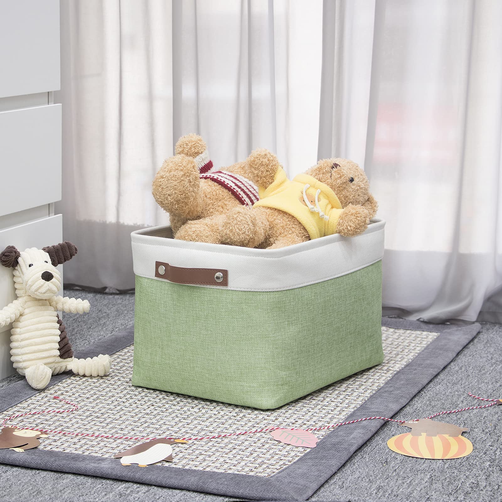 HNZIGE 3-pack used as toy storage to keep rooms tidy