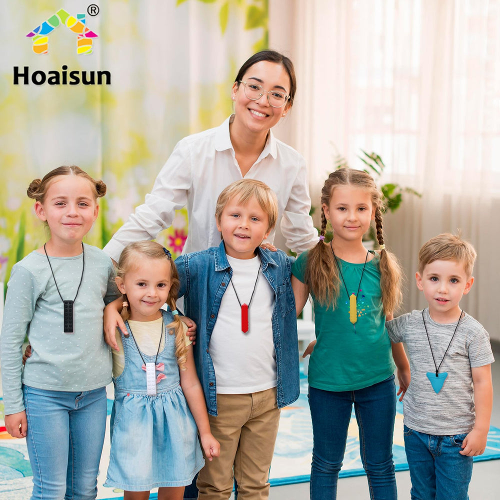 Hoaisun chew necklaces easy to clean and sanitize after use