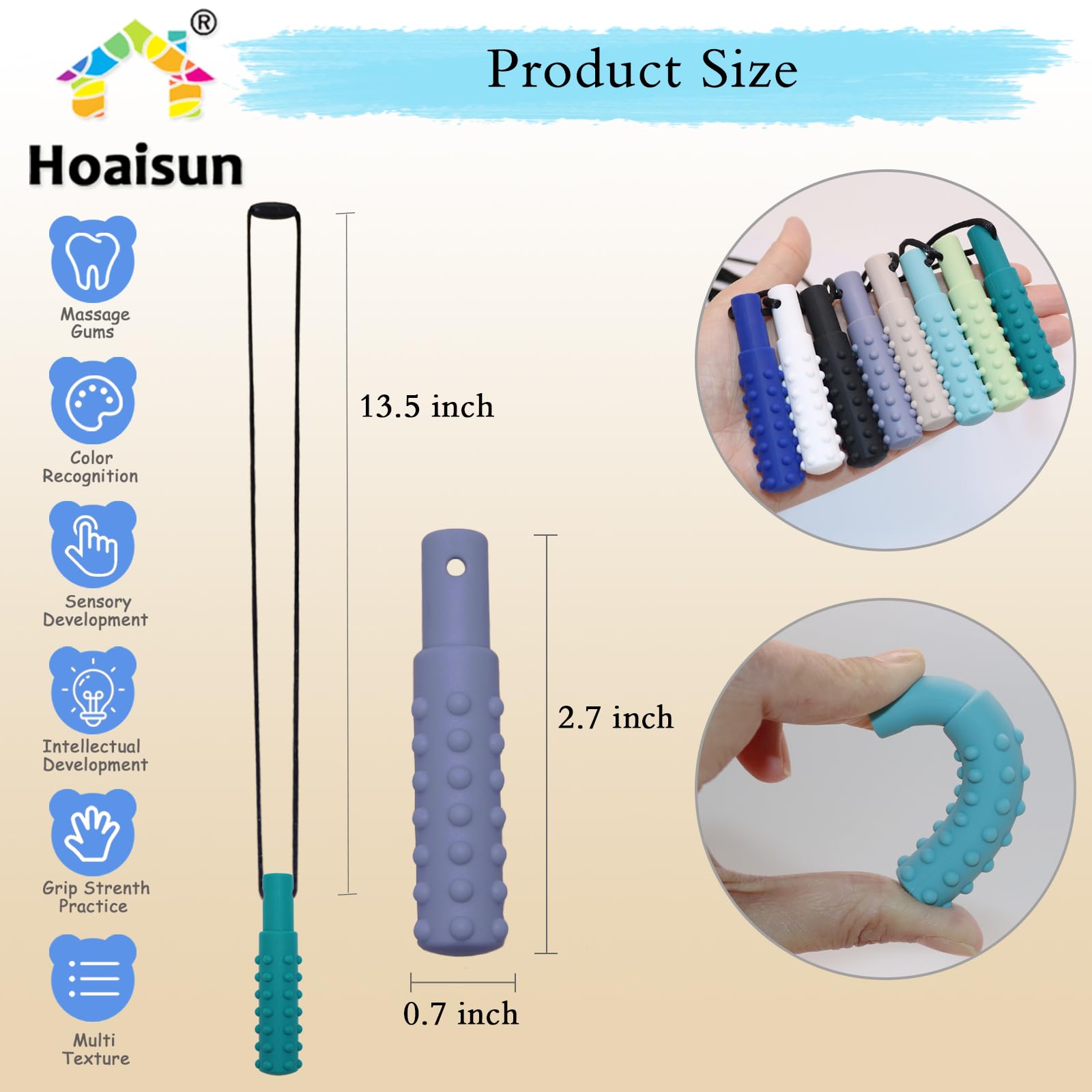 Hoaisun eight-pack shows texture variety for sensory needs
