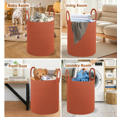 HOBASKET terracotta ribbed texture design adds stylish storage