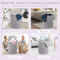 HOBASKET toy basket storage for living room to tidy playtime.