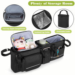 HODRANT insulated cup holder keeps beverages cool and accessible during strolls