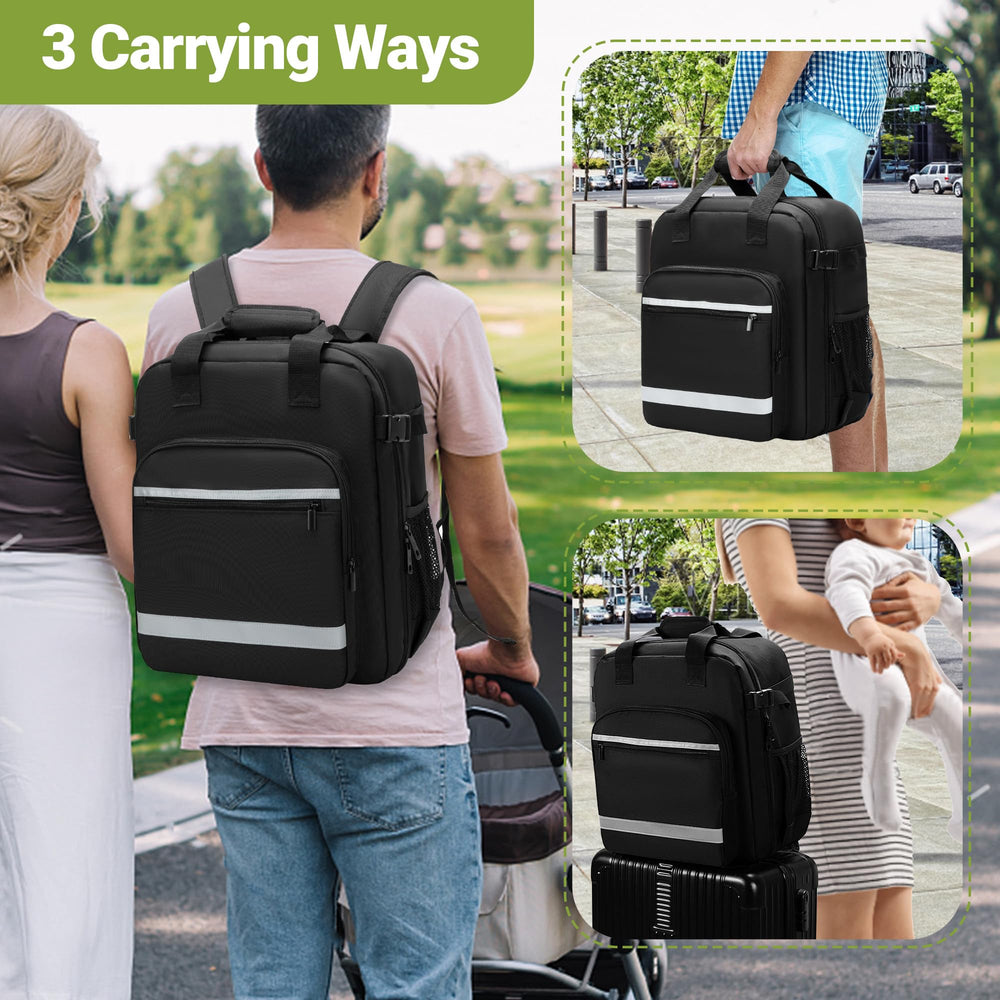 HODRANT Pockit stroller bag ready for air travel with side pockets