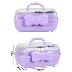 Hoemastot hair accessory organizer close-up shows easy access and daily-use organization