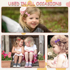 Hoewina Hair Bows color palette of twenty colors.