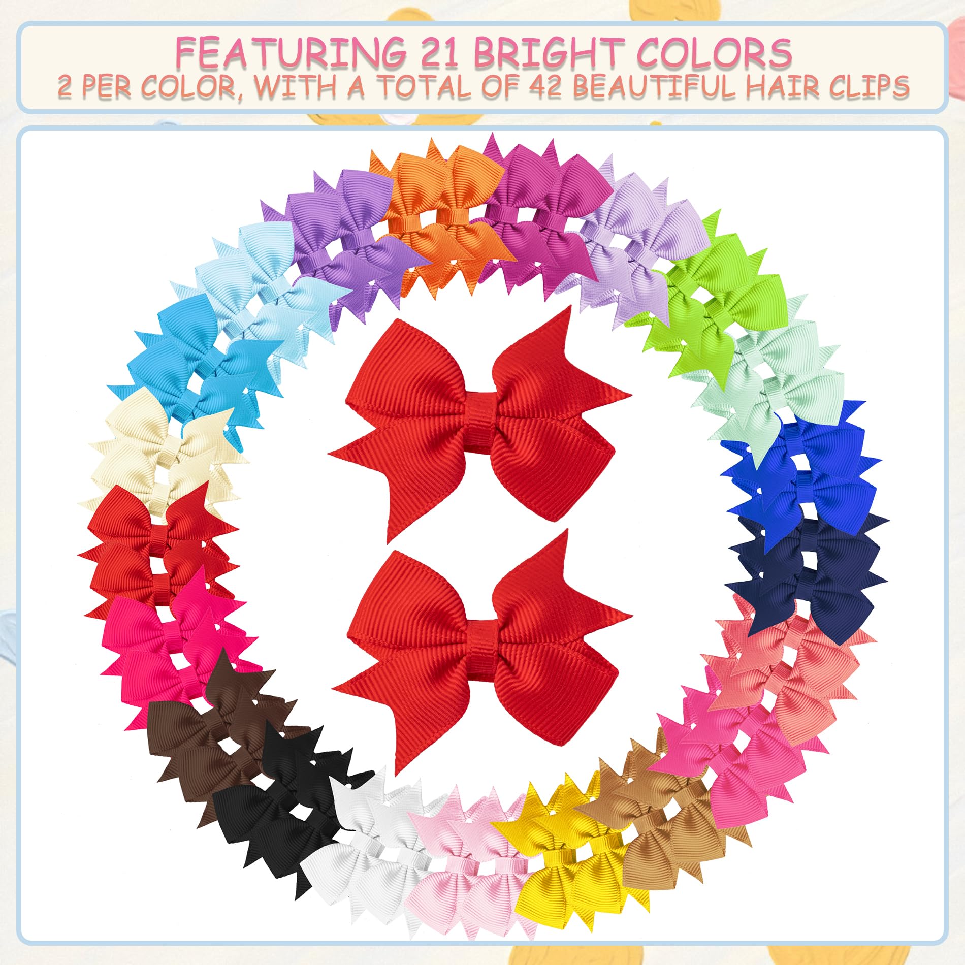 Hoewina wear-any-occasion bows suit daily wear and special events