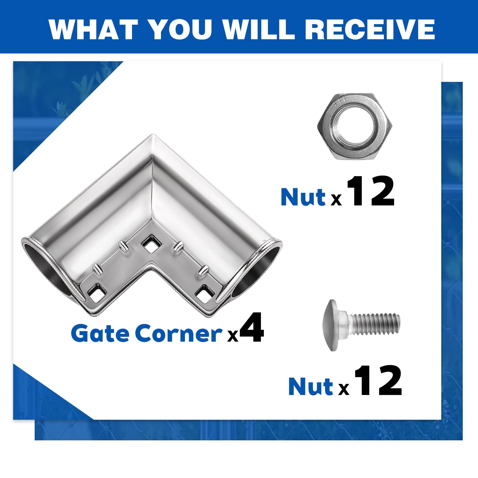 HOFURME hand-install friendly without special tools for quick reinforcement.