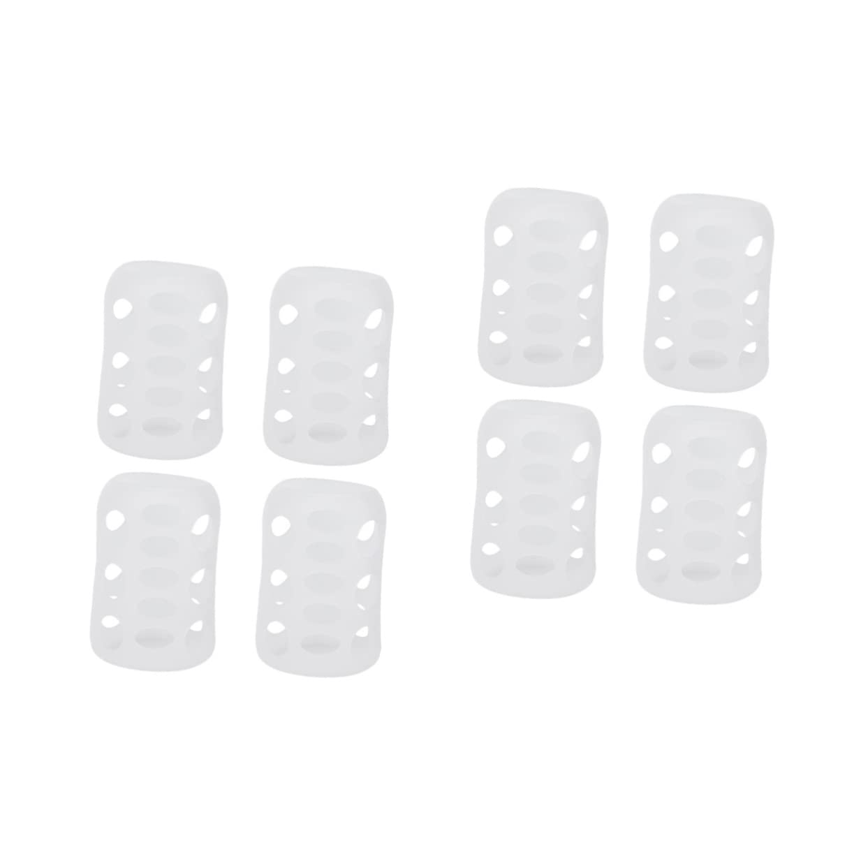 Hohopeti 8pcs baby bottle sleeves protect bottles during travel