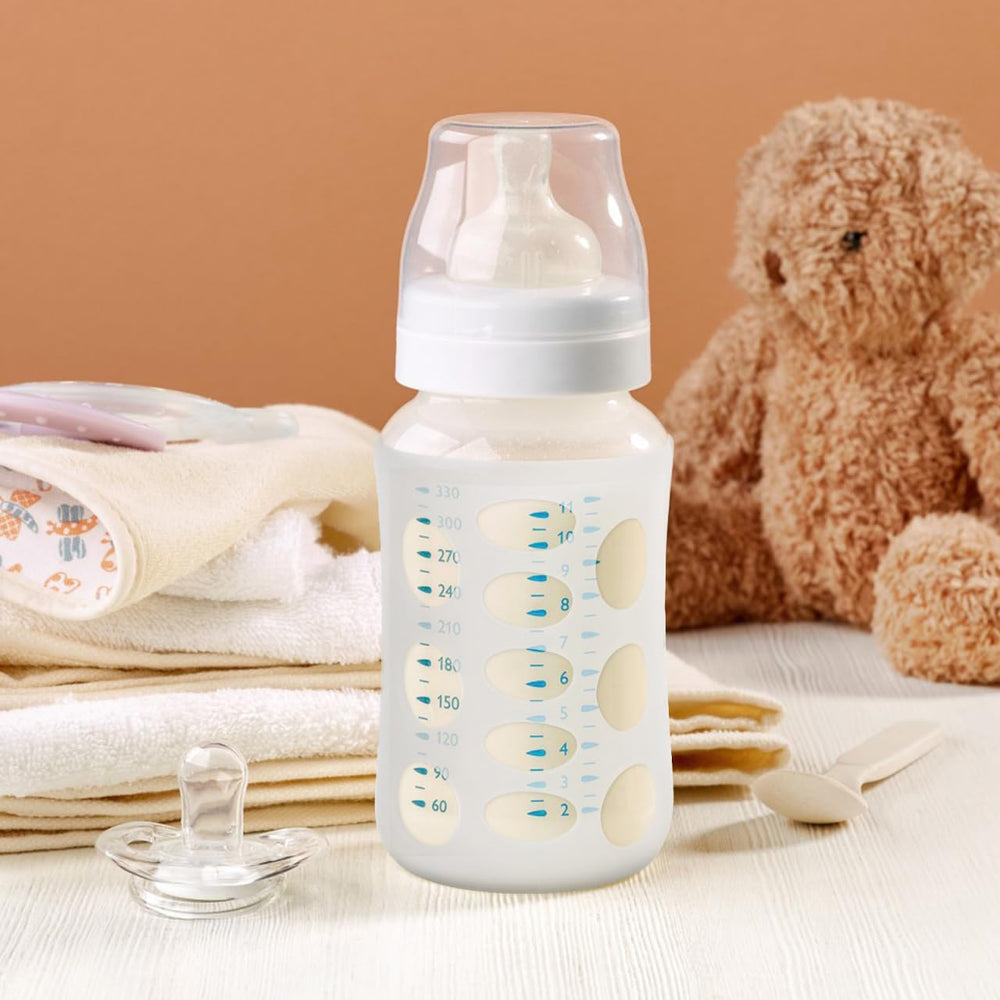 Hohopeti silicone bottle cover drop protection close up shows cushioning