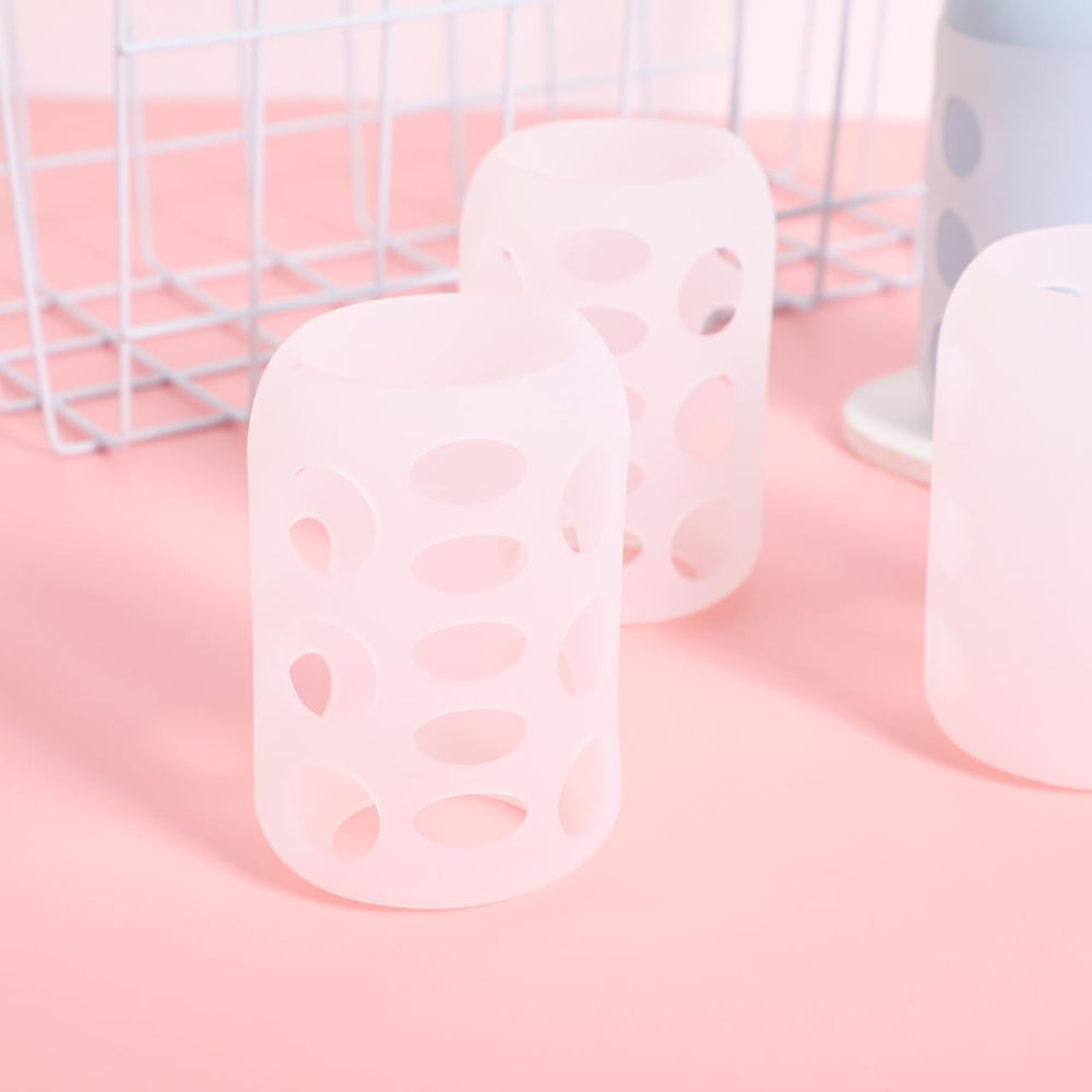 Hohopeti silicone bottle cover easy install demonstrates quick fit
