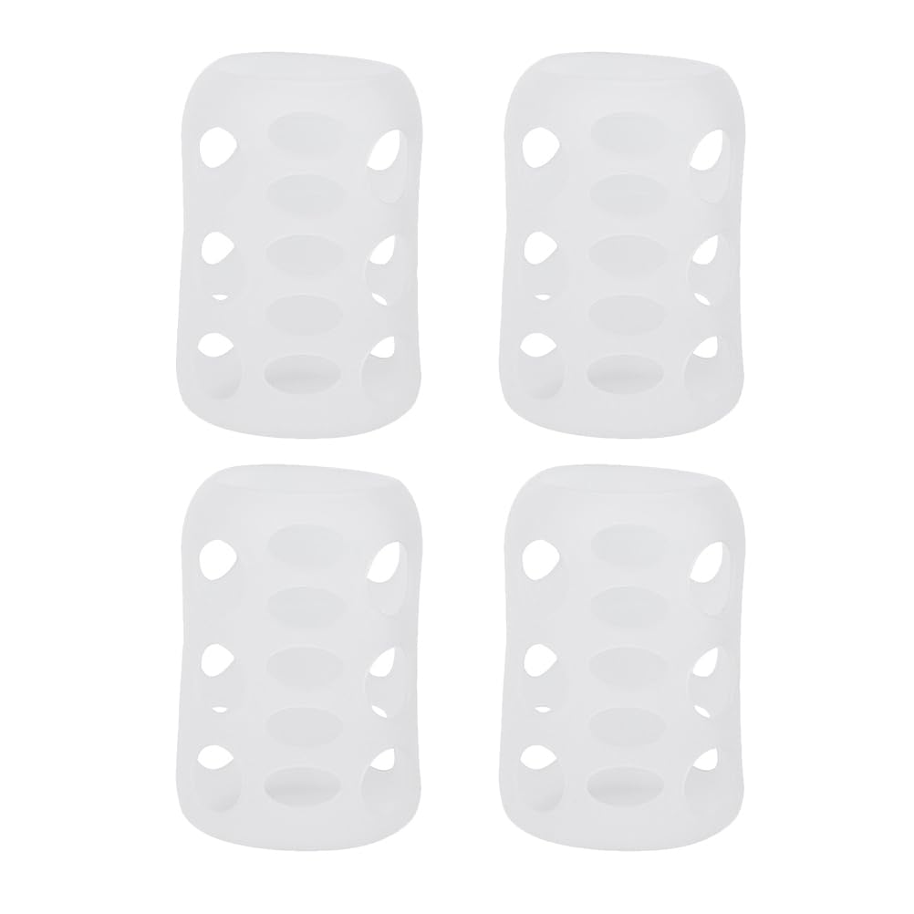 Hohopeti silicone bottle cover nursery sleeve cushions bottles on impact