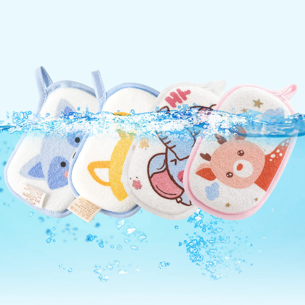 Hokoad dual-pack baby sponge provides convenience and value.