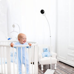HOLACA floor stand 63-inch extension offers tall viewing angles for bedside monitoring