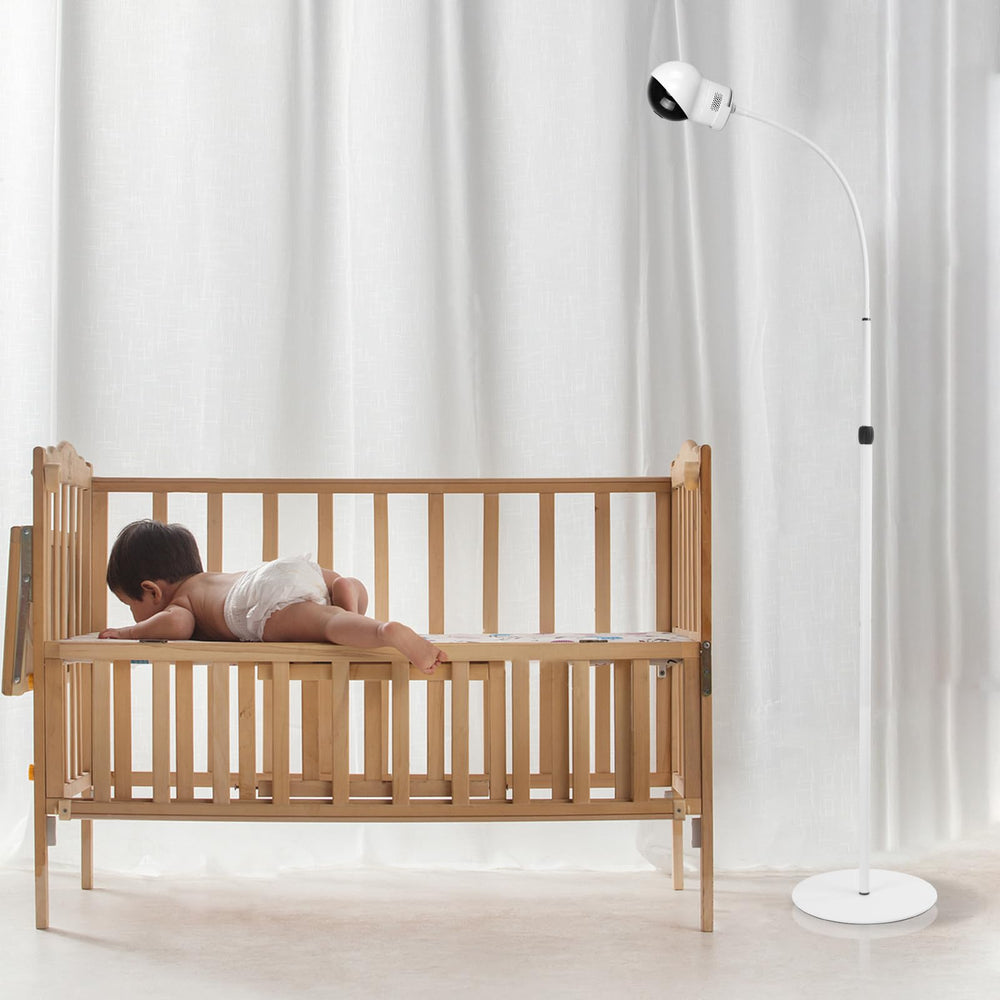 HOLACA floor stand extended to 70 inches for room-wide viewing