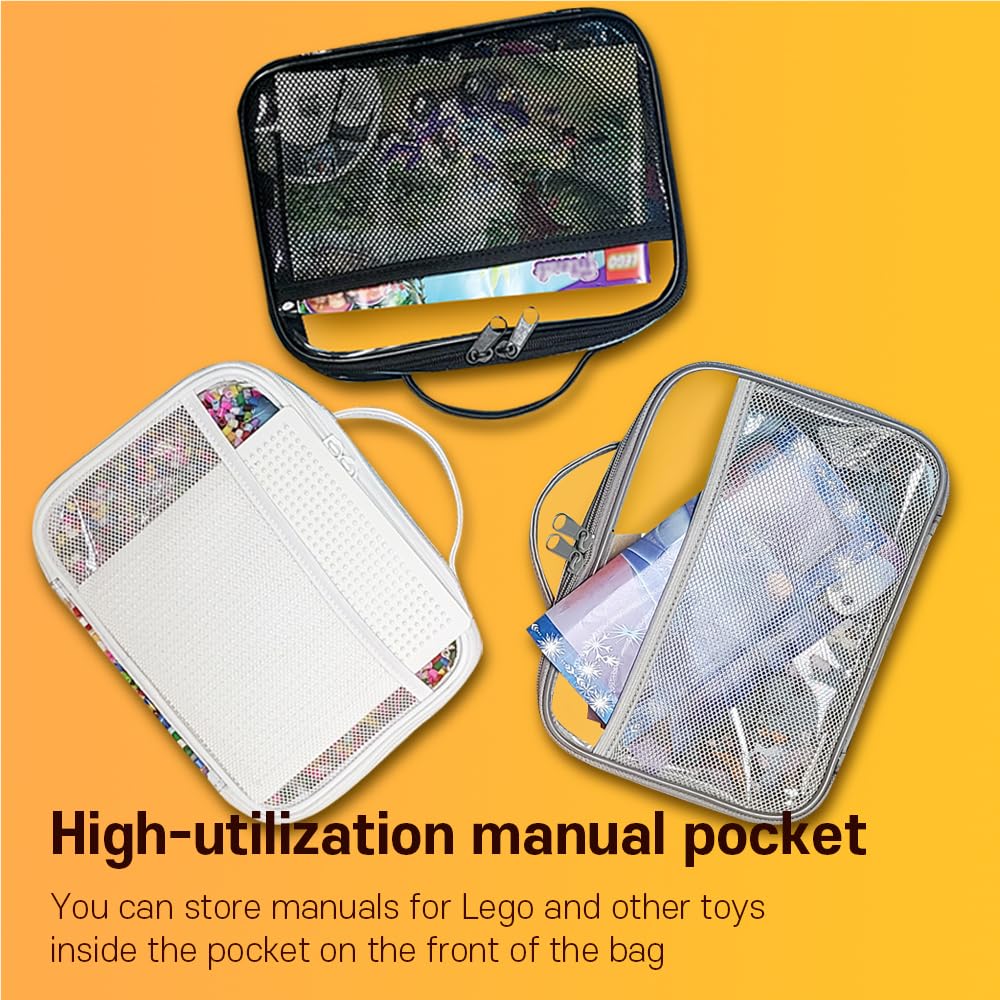 Holay transparent PVC design with zipper closure keeps contents protected and visible.