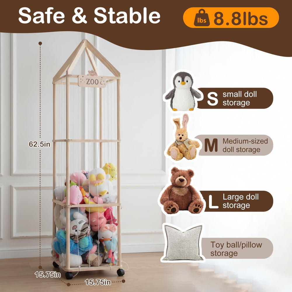 HOLDSIGN tilt-proof-base-wooden-frame provides stable play during unsupervised time.