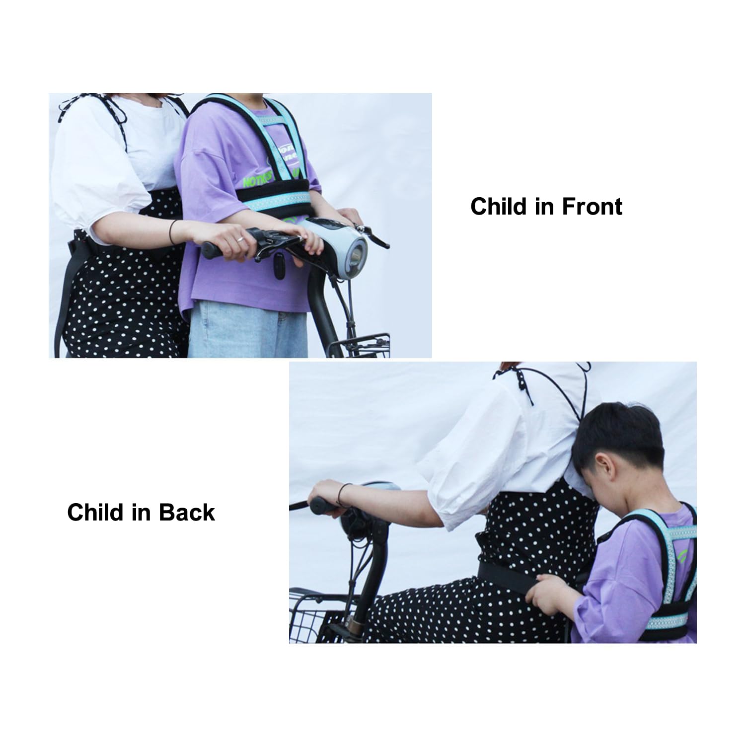 Holiberty harness shoulder and waist padding provides comfortable wear on long trips.