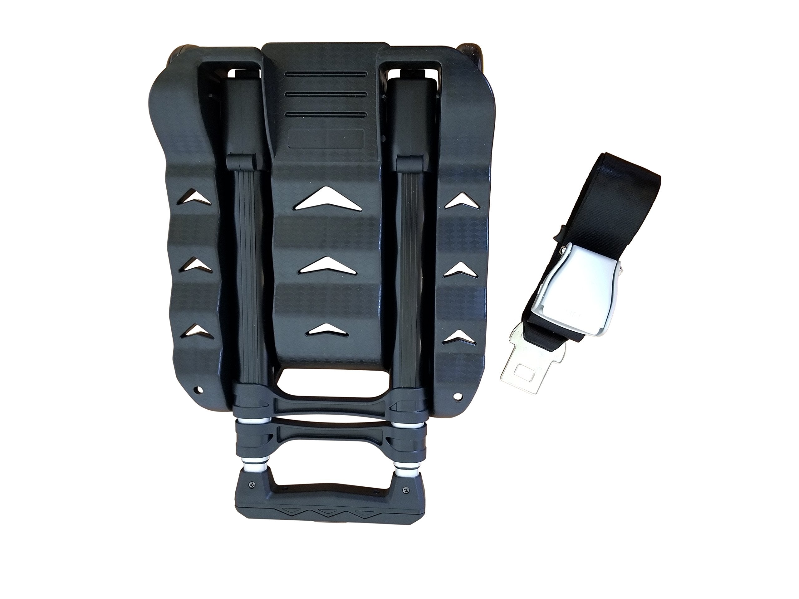 Holm airport car seat roller travel scene at busy airport terminal