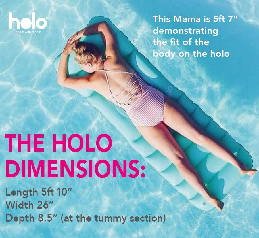 HOLO pillow provides hip and lower-back support for comfortable rest.