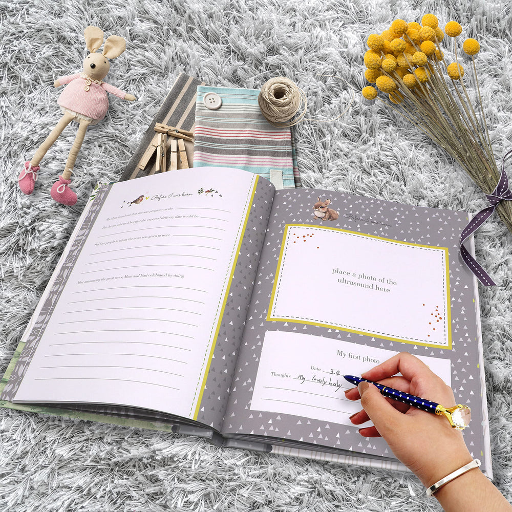 Holoary acid-free pages preserve baby memories with fade resistance over time.