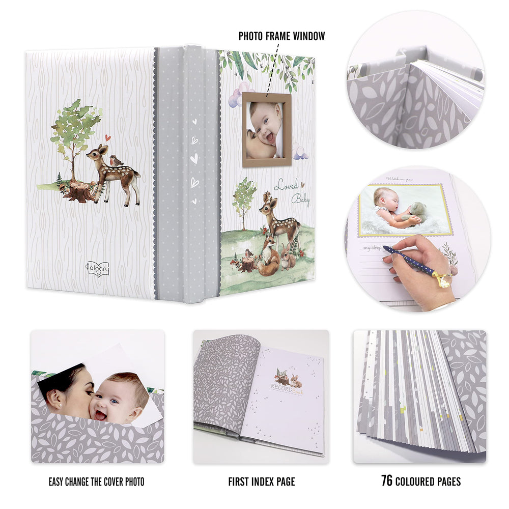 Holoary front photo frame window highlights personalized photo display and memory capture.
