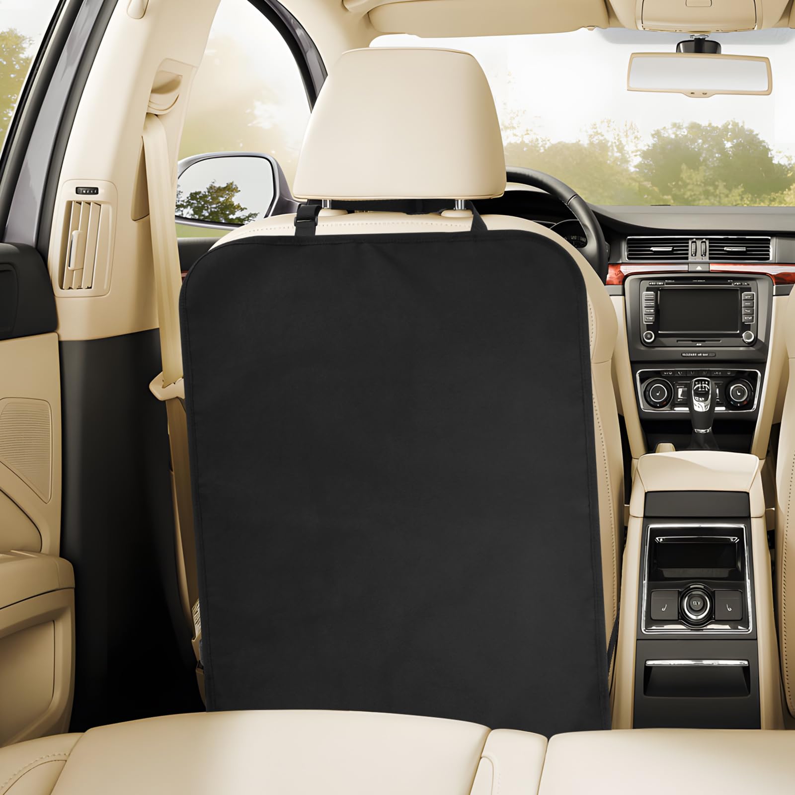Homakover kick mats 28 by 20 inch coverage protects entire seat
