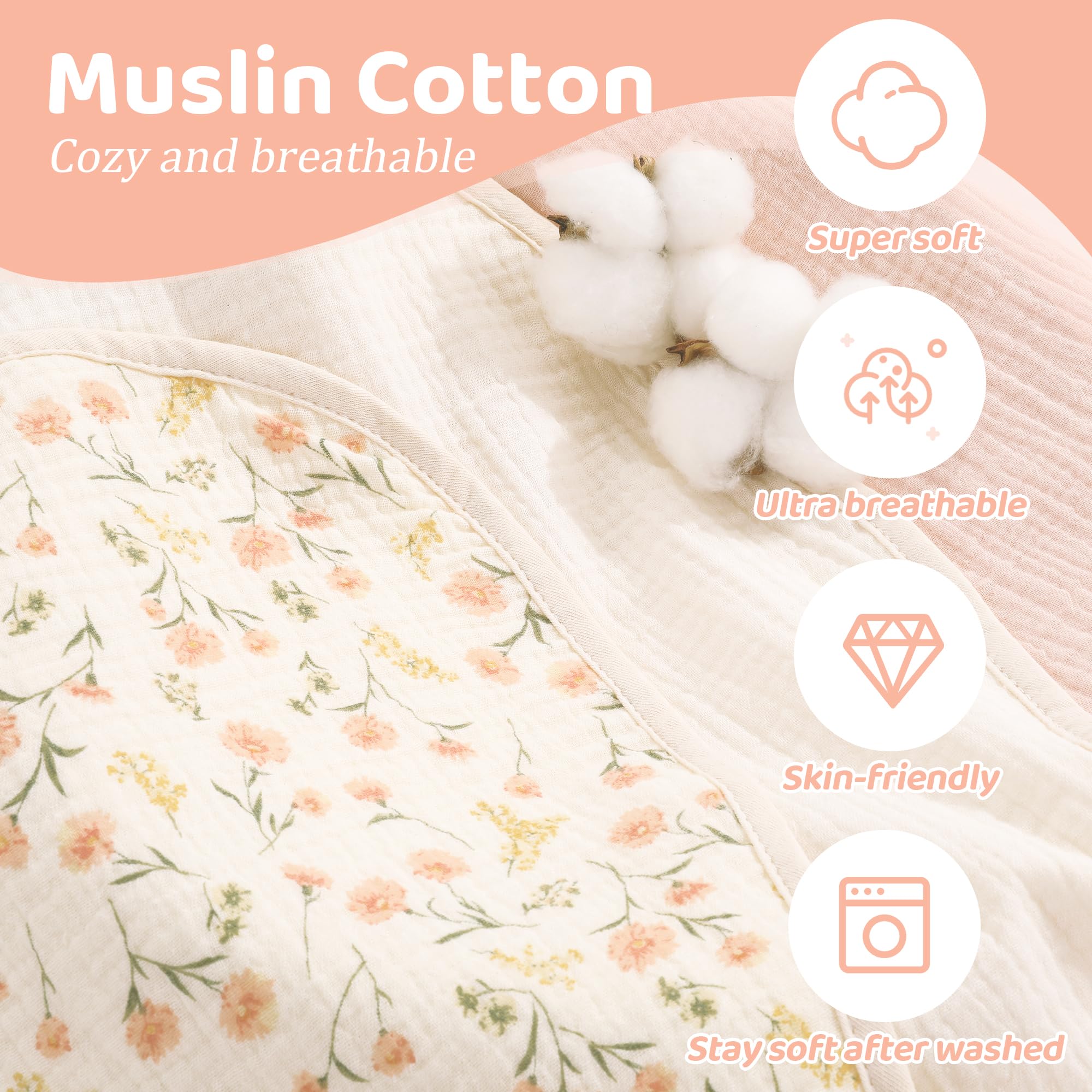 HOMBYS changing pad liner machine-washable label showcases easy cleaning between uses.