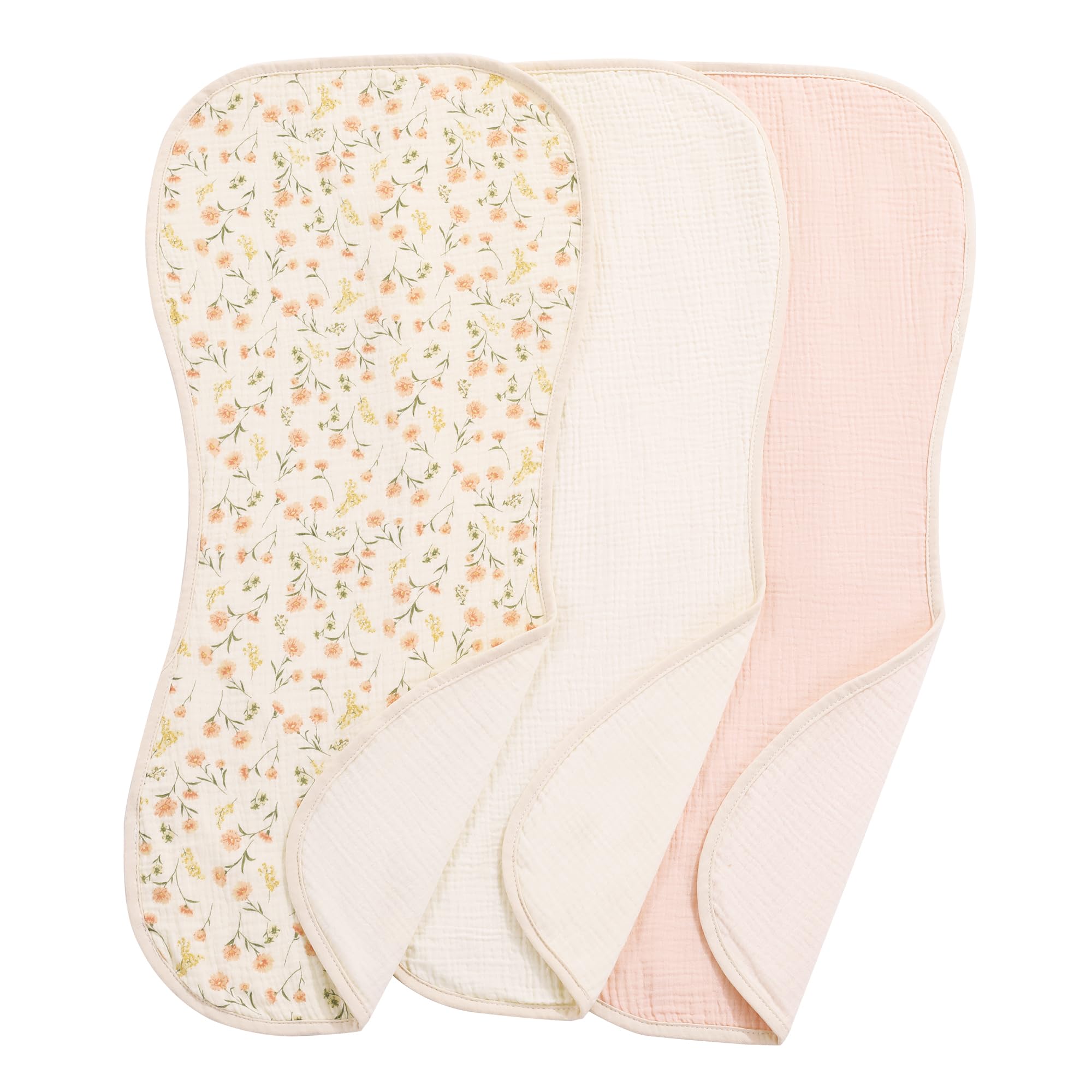 HOMBYS changing pad liner soft-touch fabric closeup conveys gentle texture for baby's comfort.