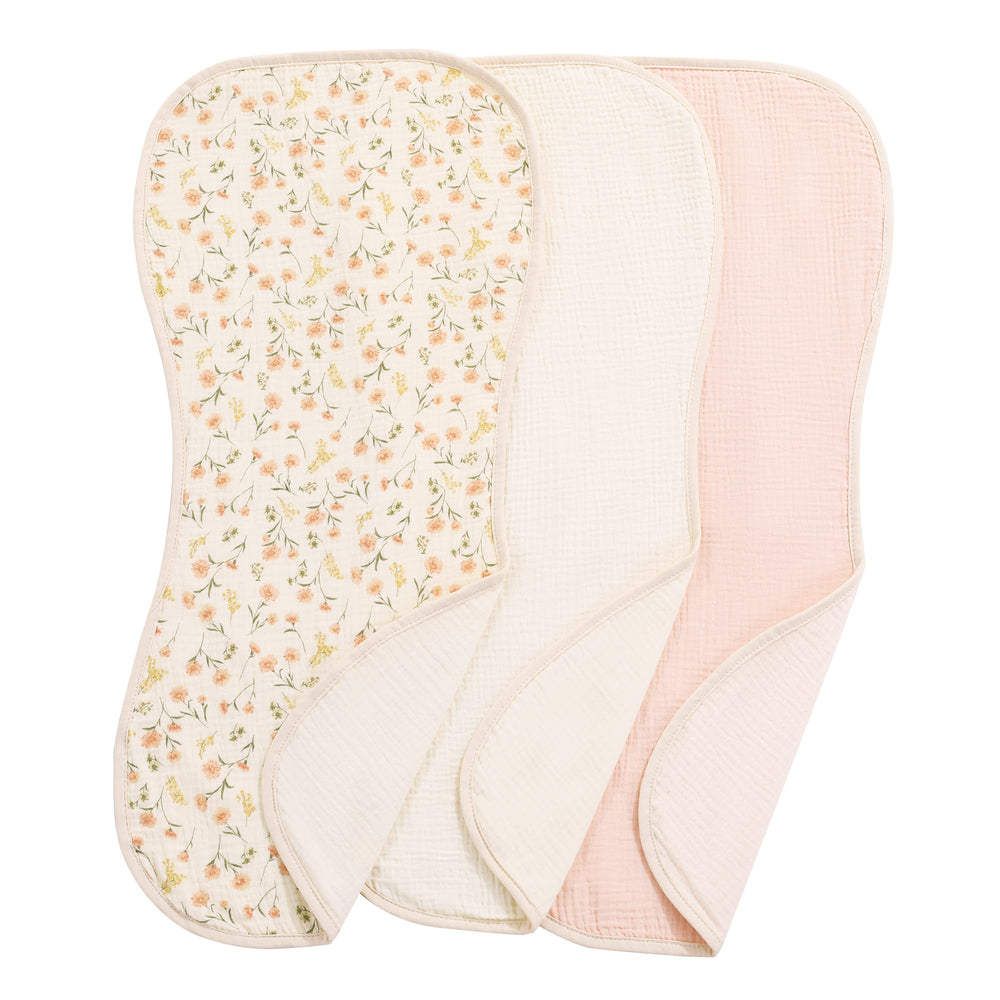 HOMBYS changing pad liner soft-touch fabric closeup conveys gentle texture for baby's comfort.
