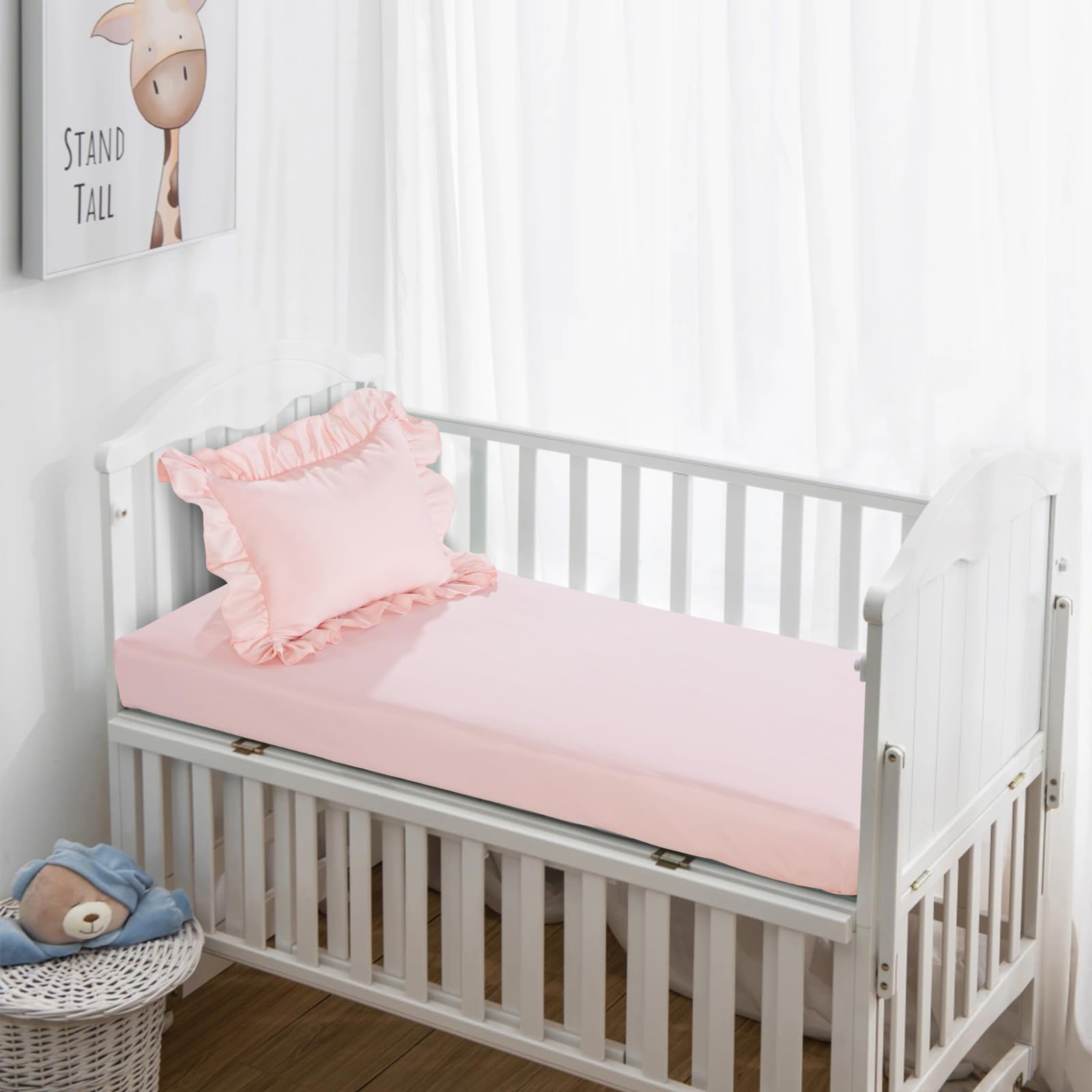 HOMBYS microfiber filling closeup shows light fluffy breathable comfort