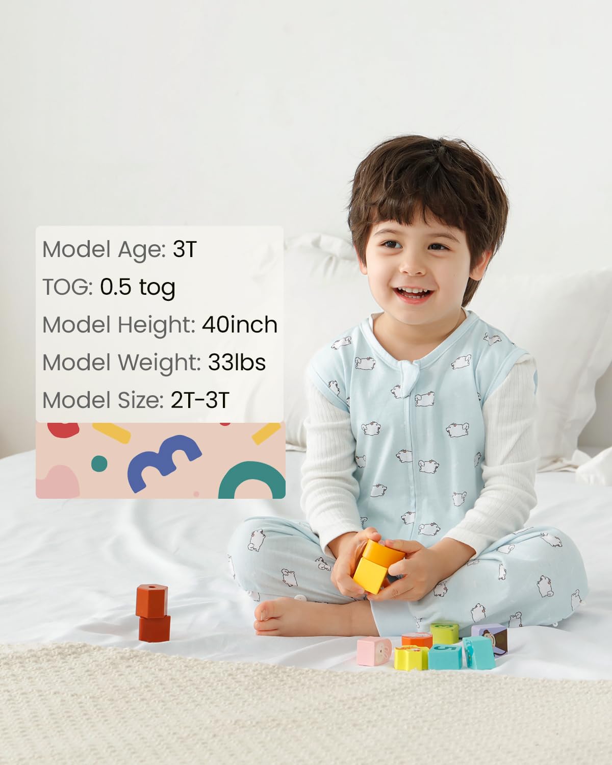HOMEAL double-zipper design allows easy diaper changes and quick layer adjustments.
