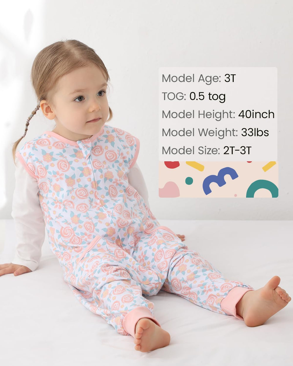 HOMEAL sleep sack zipper protection shields baby's skin during zipping.