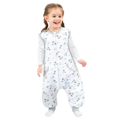 HOMEAL Toddler Sleep Sack with Feet shows warmth and full coverage for nighttime comfort.