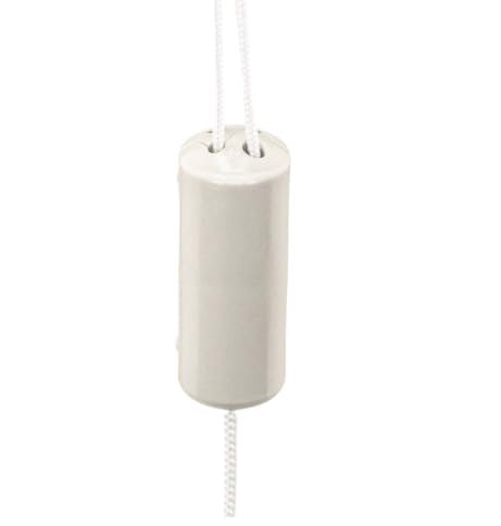 HomeAmore BreakAway cord condenser white-pack assembly demonstrates tool-free setup for safer blinds.