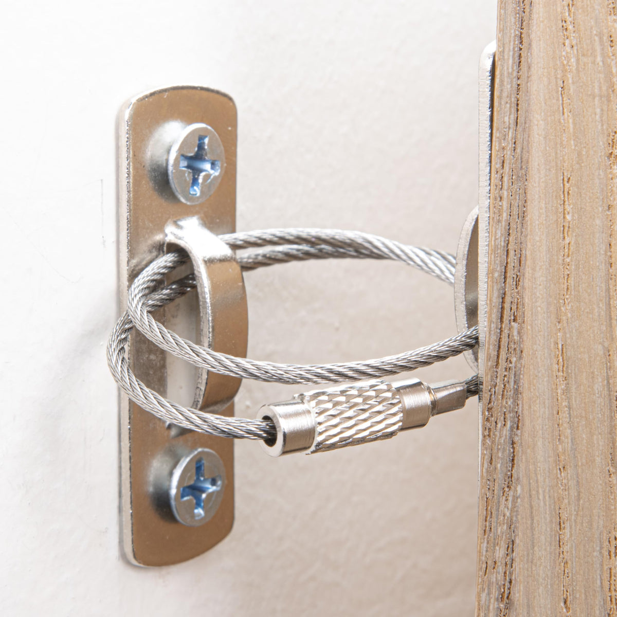 HomeBrella 12-pack anchors pack keeps furniture secure to reduce tip-overs.