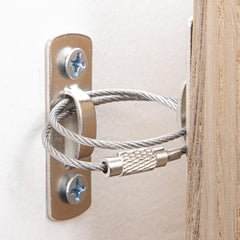 HomeBrella 12-pack anchors pack keeps furniture secure to reduce tip-overs.