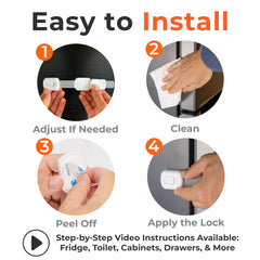 HomeBrella refrigerator door guard shows versatile protection in a kitchen setting.