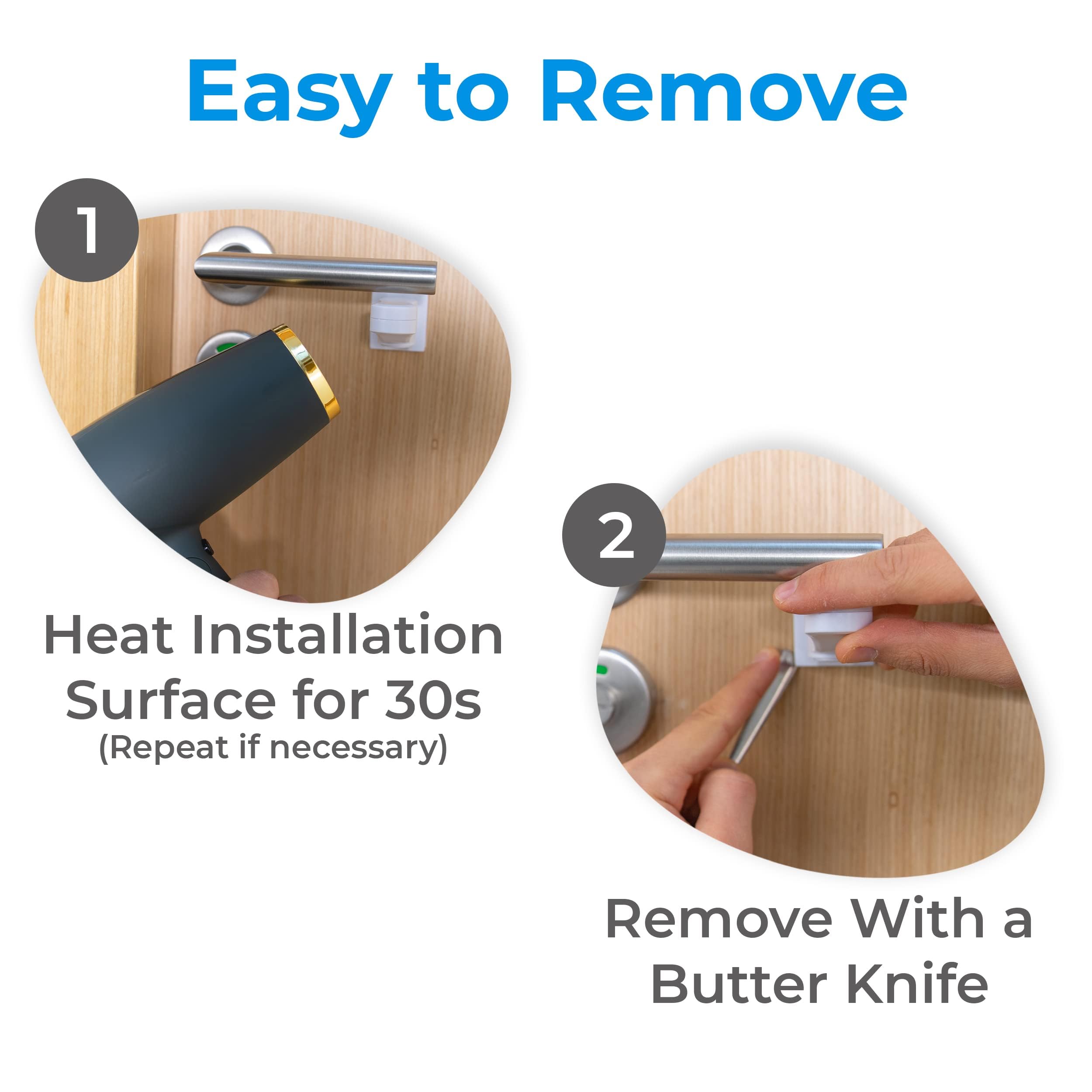 HomeBrella locks on various surfaces demonstrate broad compatibility.