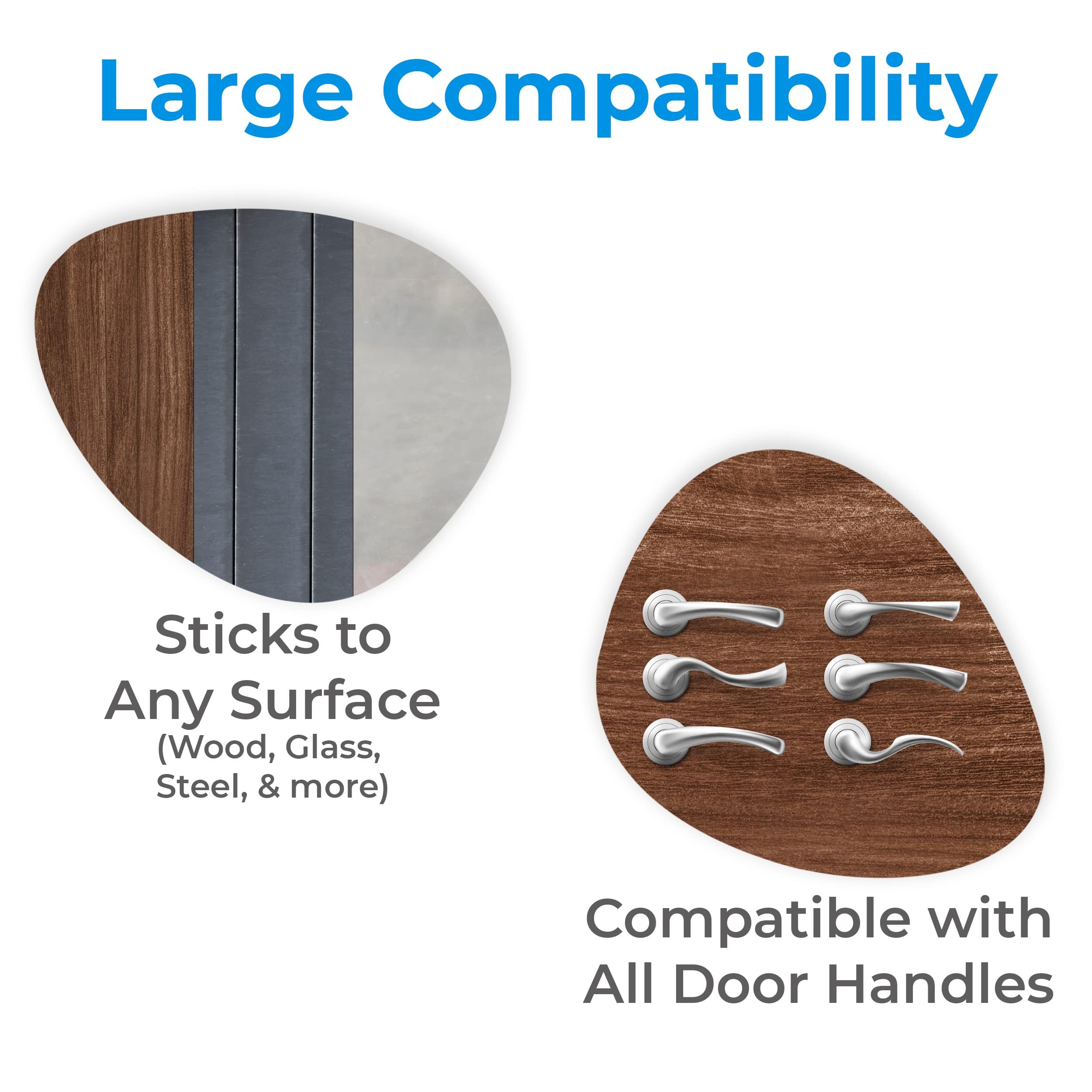 HomeBrella discreet lock design blends with room decor.