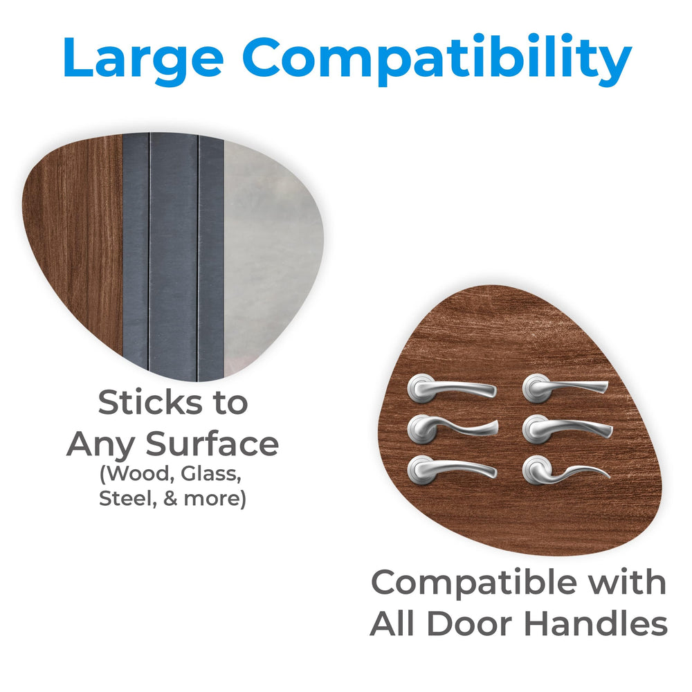 HomeBrella discreet lock design blends with room decor.