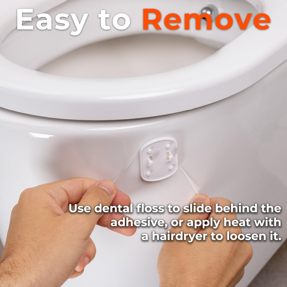 HomeBrella removal-ready locks with gentle adhesive for reuse
